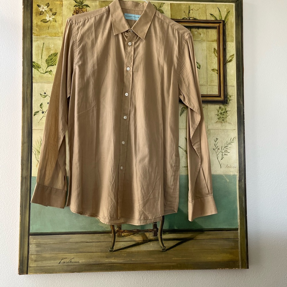 Men's Tan Shirt